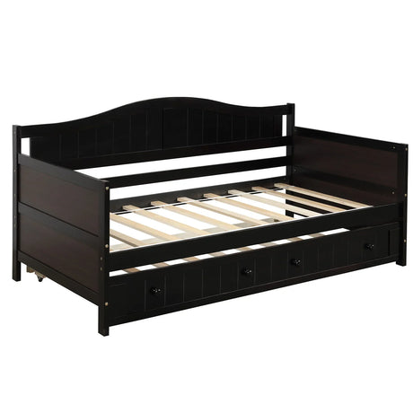 Wooden Daybed, Sofa Bed, No Box Spring Needed - Furniture Home Direct