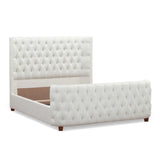 Brooklyn - Tufted Panel Bed Headboard And Footboard Set - Furniture Home Direct