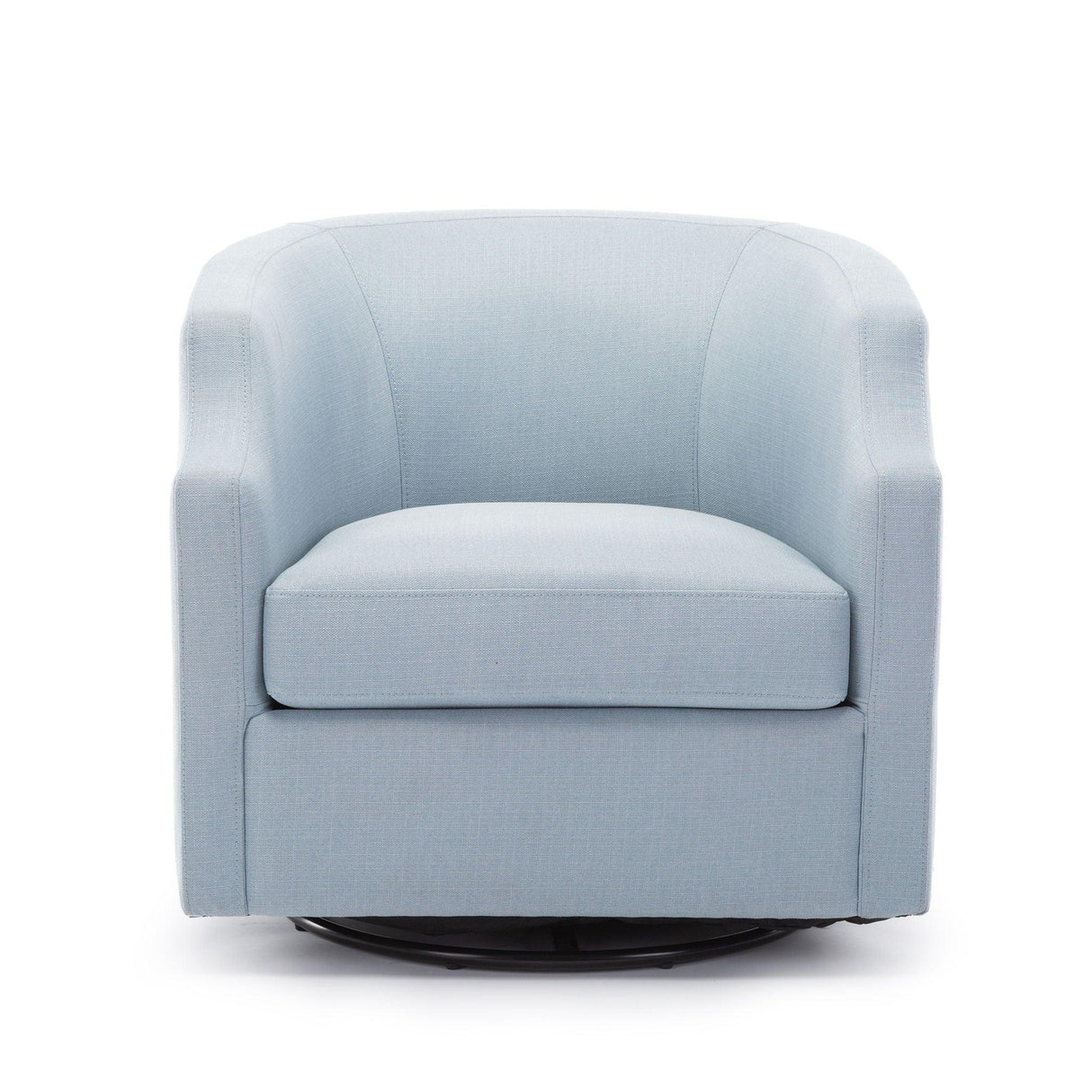 Isabelle - Swivel Glider Barrel Chair - Furniture Home Direct