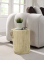 Gene - Fiber Concrete Accent Table - Brown - Furniture Home Direct