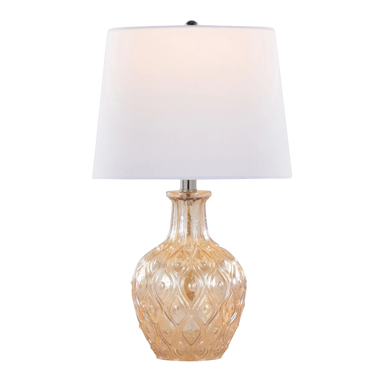 Gloria - Round Contemporary Lamp (Set of 2) - Furniture Home Direct