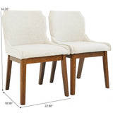Ellis - Dining Chair (Set of 2) - Beige - Furniture Home Direct