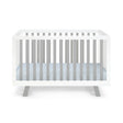 Livia - 3-in-1 Convertible Island Crib - White Frame - Furniture Home Direct