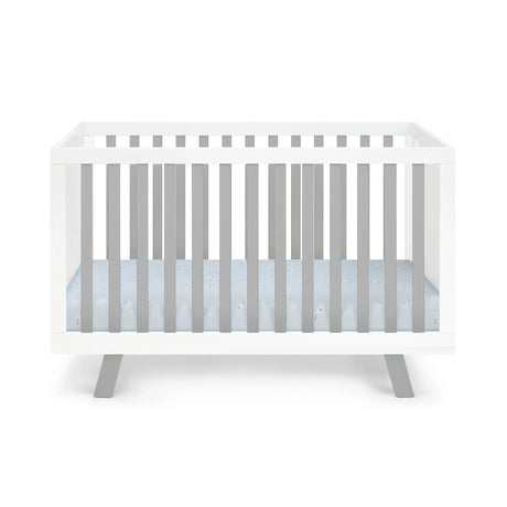 Livia - 3-in-1 Convertible Island Crib - White Frame - Furniture Home Direct