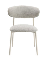 Kalam - Fabric Side Chair (Set of 2) - Light Gray - Furniture Home Direct