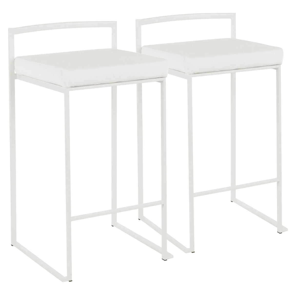 Fuji - Simple Elegance, Contemporary Stackable Counter Stool - Furniture Home Direct
