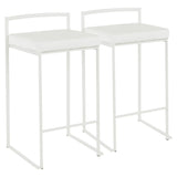 Fuji - Simple Elegance, Contemporary Stackable Counter Stool - Furniture Home Direct