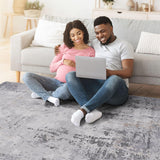 Marfi - Abstract Area Rug - Furniture Home Direct