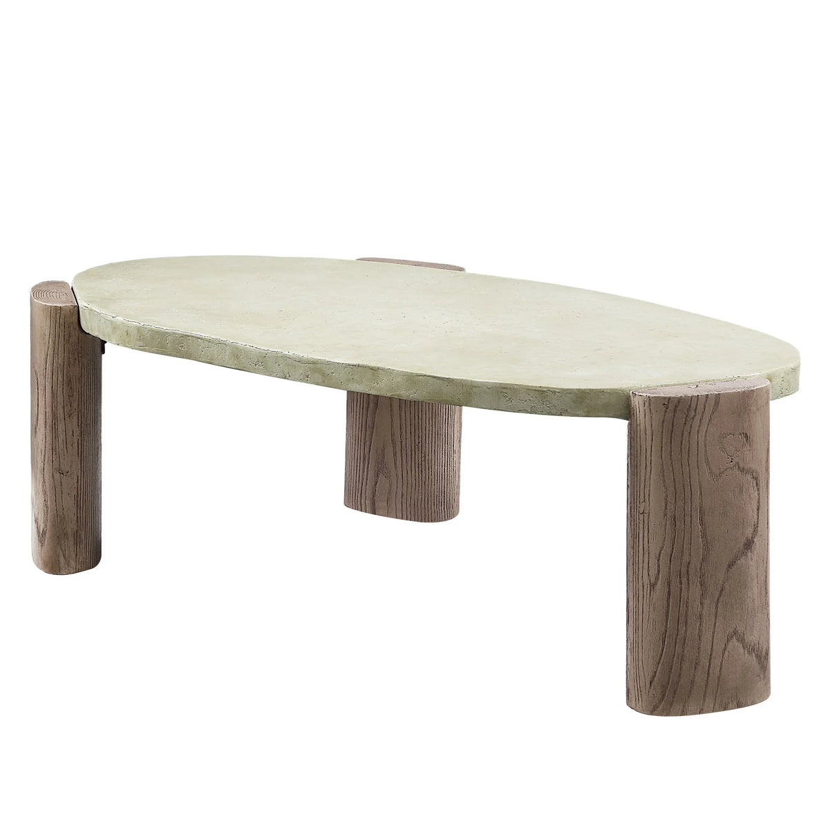 Dayana - Coffee Table - Oak / Off White - Furniture Home Direct