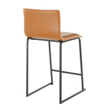 Mara - Upholstered Contemporary Counter Stool (Set of 2) - Furniture Home Direct