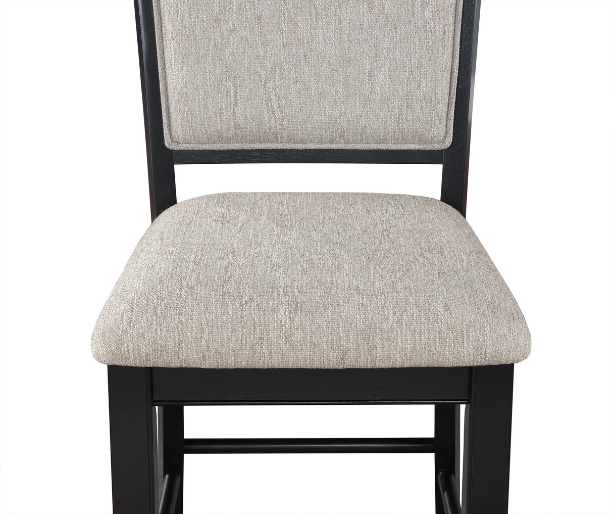 Dining Set Square Plank Top Table Chairs Light Gray - Furniture Home Direct