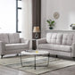 Callie - Woven Fabric Living Room Set - Furniture Home Direct