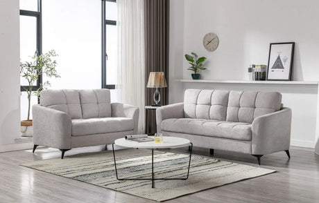 Callie - Woven Fabric Living Room Set - Furniture Home Direct