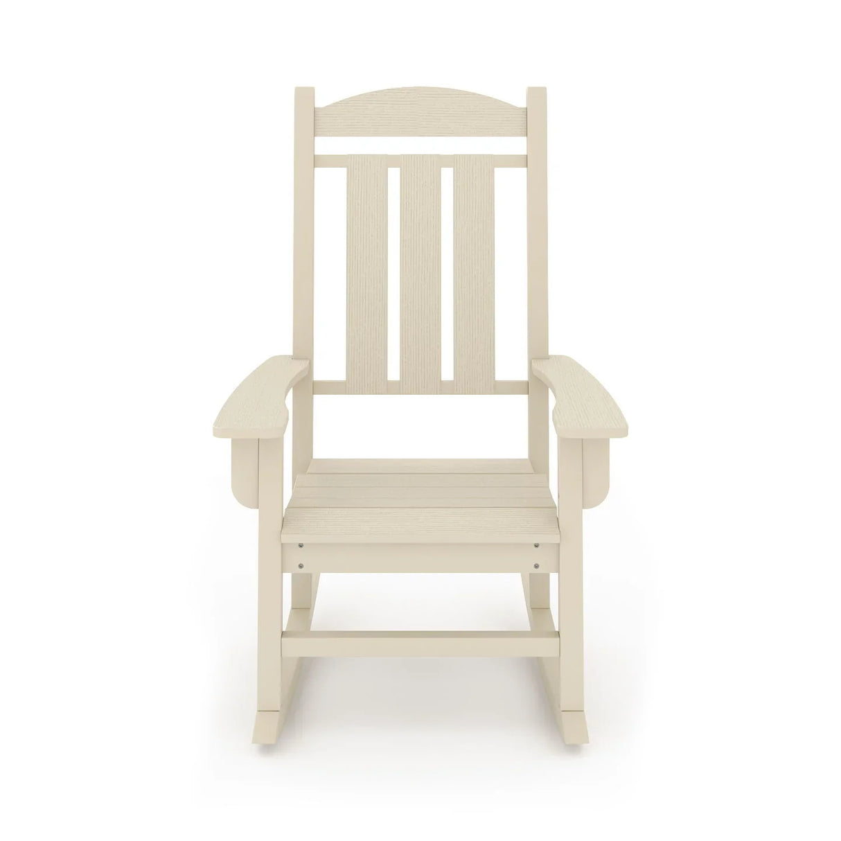 Traditional Porch Rocker Classic HDPE Poly Lumber For Porch, Patio, And Garden Comfort - Furniture Home Direct