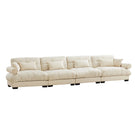 Super Comfort Oversized Modular Velvet Sectional Sofa, Deep Seat Convertible L Shaped Couch - Furniture Home Direct