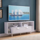 Modern TV Stand & Two Shelves And Two Drawers - Furniture Home Direct