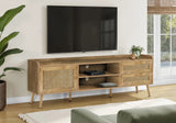 TV Stand, Console, Media Entertainment Center, Storage Cabinet, Transitional - Furniture Home Direct