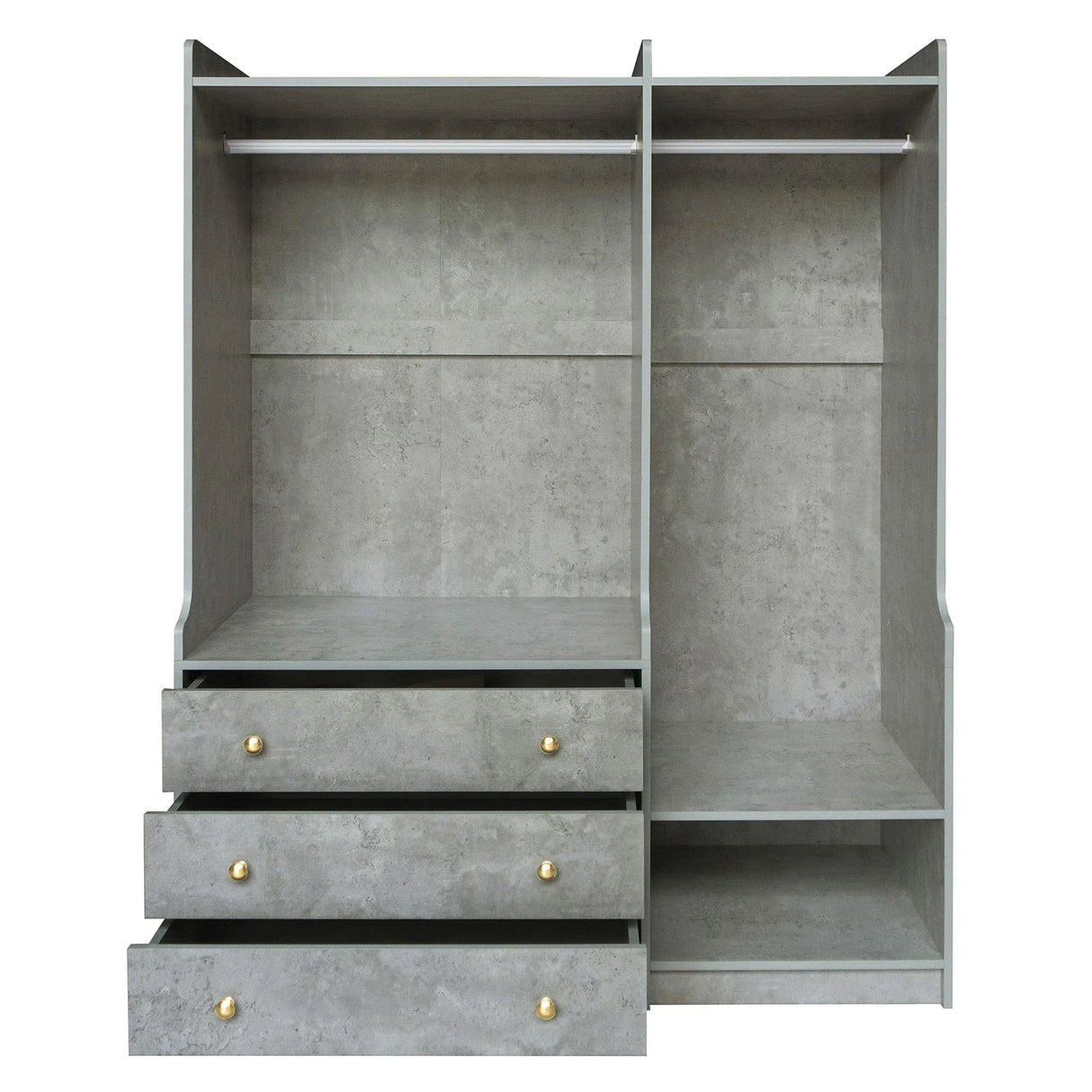 Open Wardrobe Storage For Bedroom - Furniture Home Direct