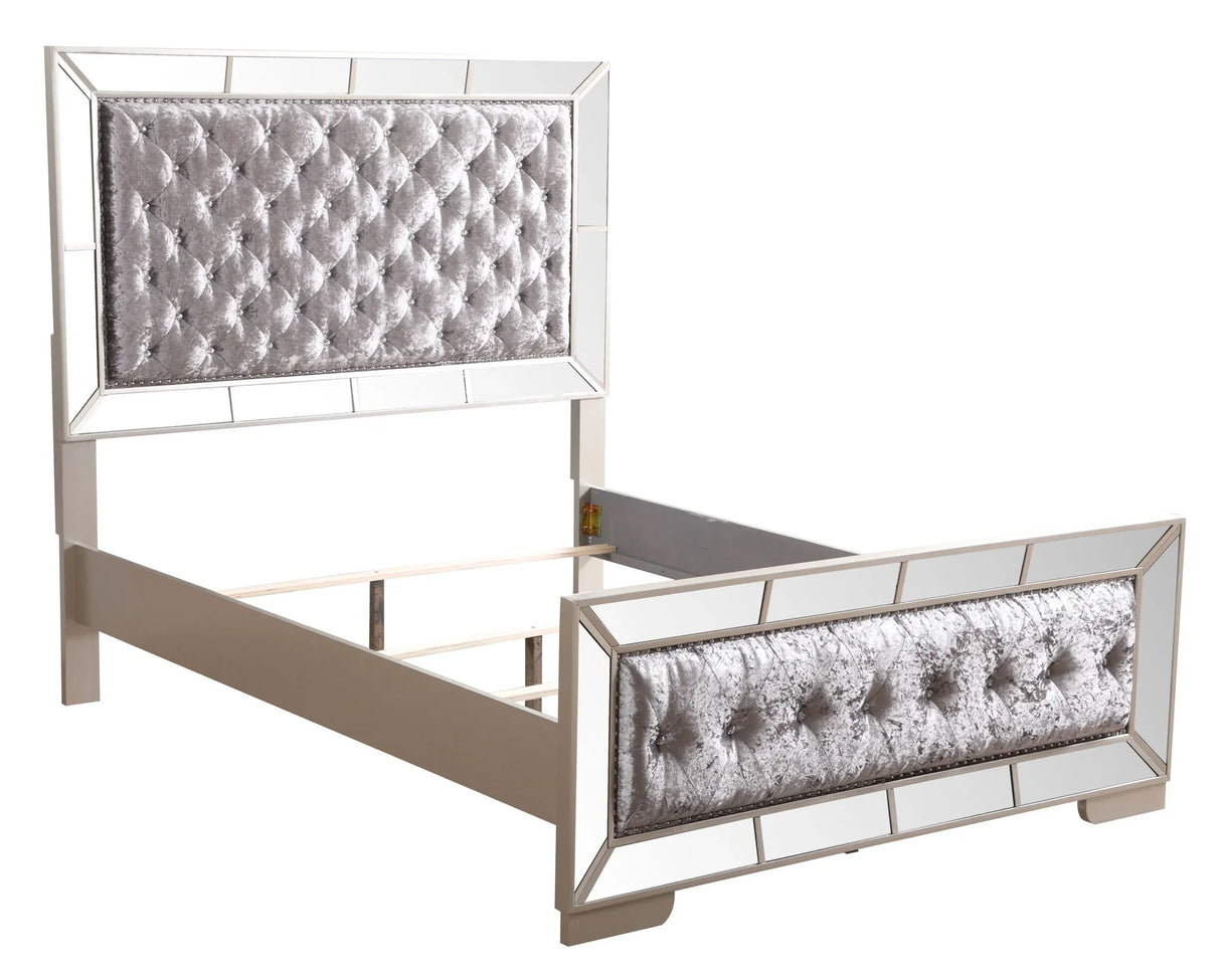 Stylish Contemporary Bed With Minimalist Design - Furniture Home Direct
