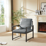 Retro Leisure Accent Chair With Extra Soft Padding - Furniture Home Direct