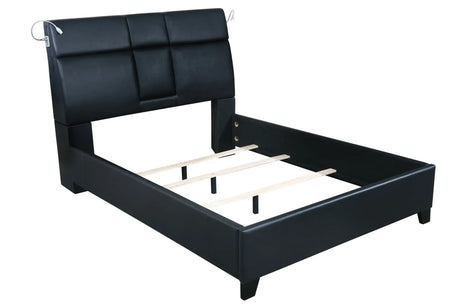 Music Bed Touch Lighting Bluetooth Sound Beverage Tray - Furniture Home Direct