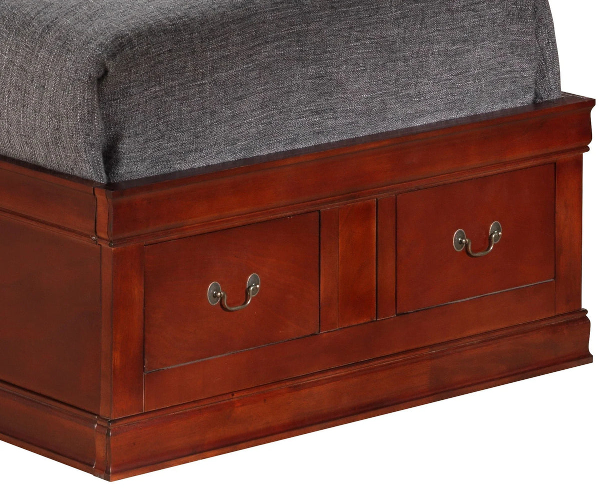 Louis Phillipe - Bookcase Storage Bed - Furniture Home Direct