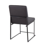 Fuji - Contemporary Modern Elegance With High Back Dining Chair (Set of 2) - Furniture Home Direct