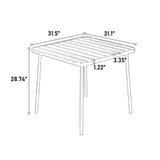 5-Piece Outdoor Dining Set - Brown - Furniture Home Direct