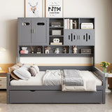 Daybed With All-In-One Cabinet And Shelf - Furniture Home Direct