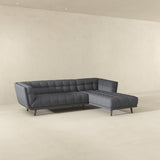 Addison - L Shape Sectional Sofa Tufted - Furniture Home Direct