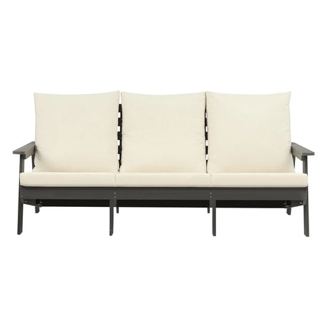 Outdoor Patio Sofa - Beige - Furniture Home Direct