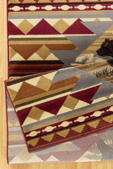 Nature's Nest - GC_CBL3001 Lodge Area Rug - Furniture Home Direct