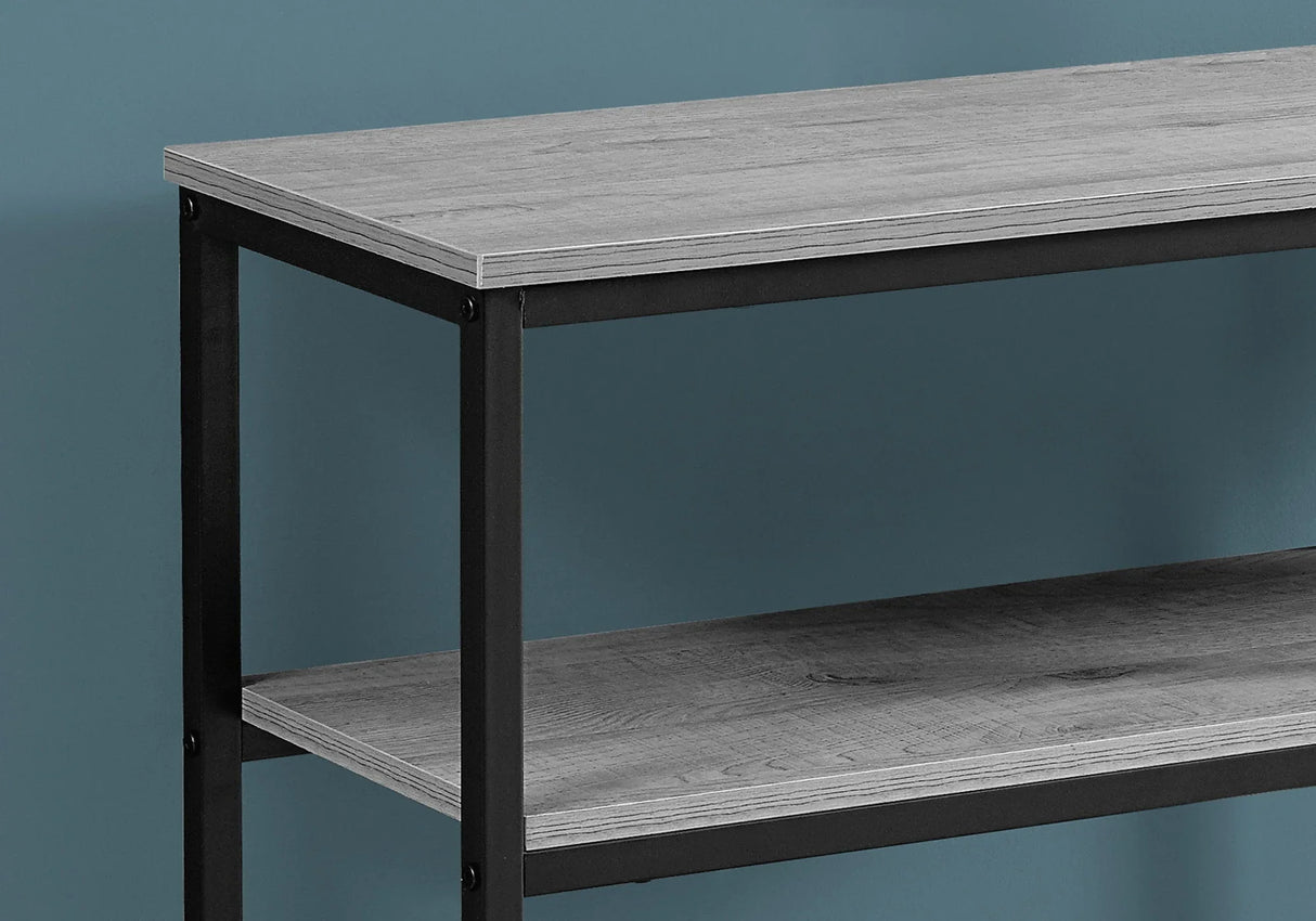 Accent Console Table For Entryway, Contemporary & Convenient Design - Gray - Furniture Home Direct