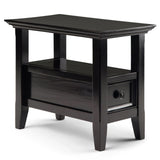Amherst - Narrow Side Table - Hickory Brown - Furniture Home Direct