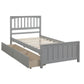 Platform Bed With Two Drawers - Furniture Home Direct