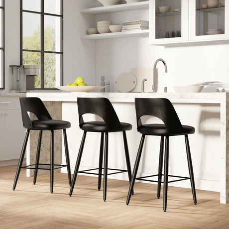 Callie - Upholstered Counter Height Stool (Set of 2) - Furniture Home Direct