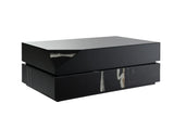 Wenona - Mirrored Coffee Table - Black - Furniture Home Direct