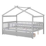 House Bed With 2 Drawers - Furniture Home Direct