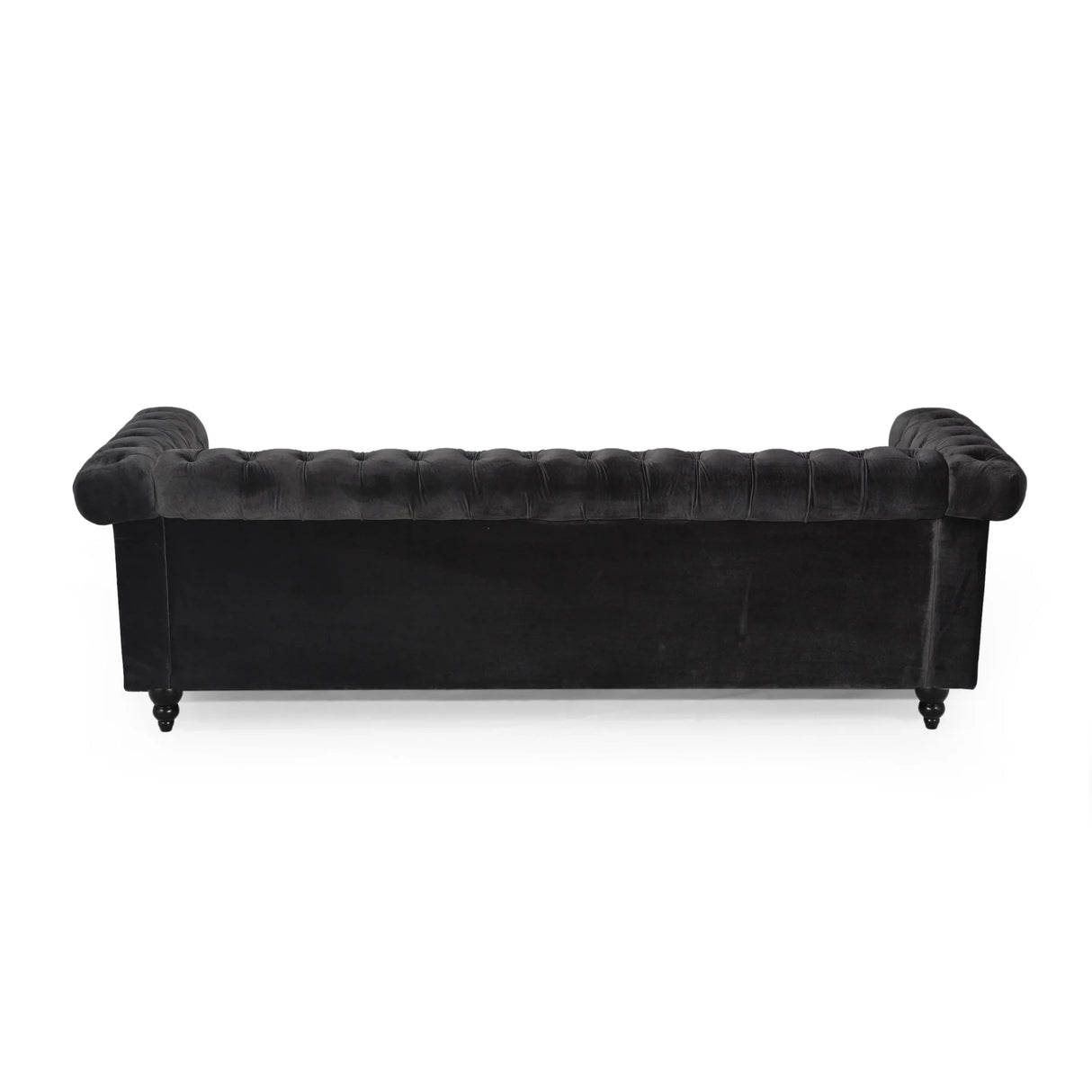 Traditional Charcoal Gray Sofa - Furniture Home Direct