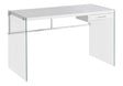 Contemporary Design Computer Desk For Home Office, Storage Drawers - Furniture Home Direct
