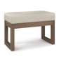 Milltown - Upholstered Ottoman Bench - Furniture Home Direct