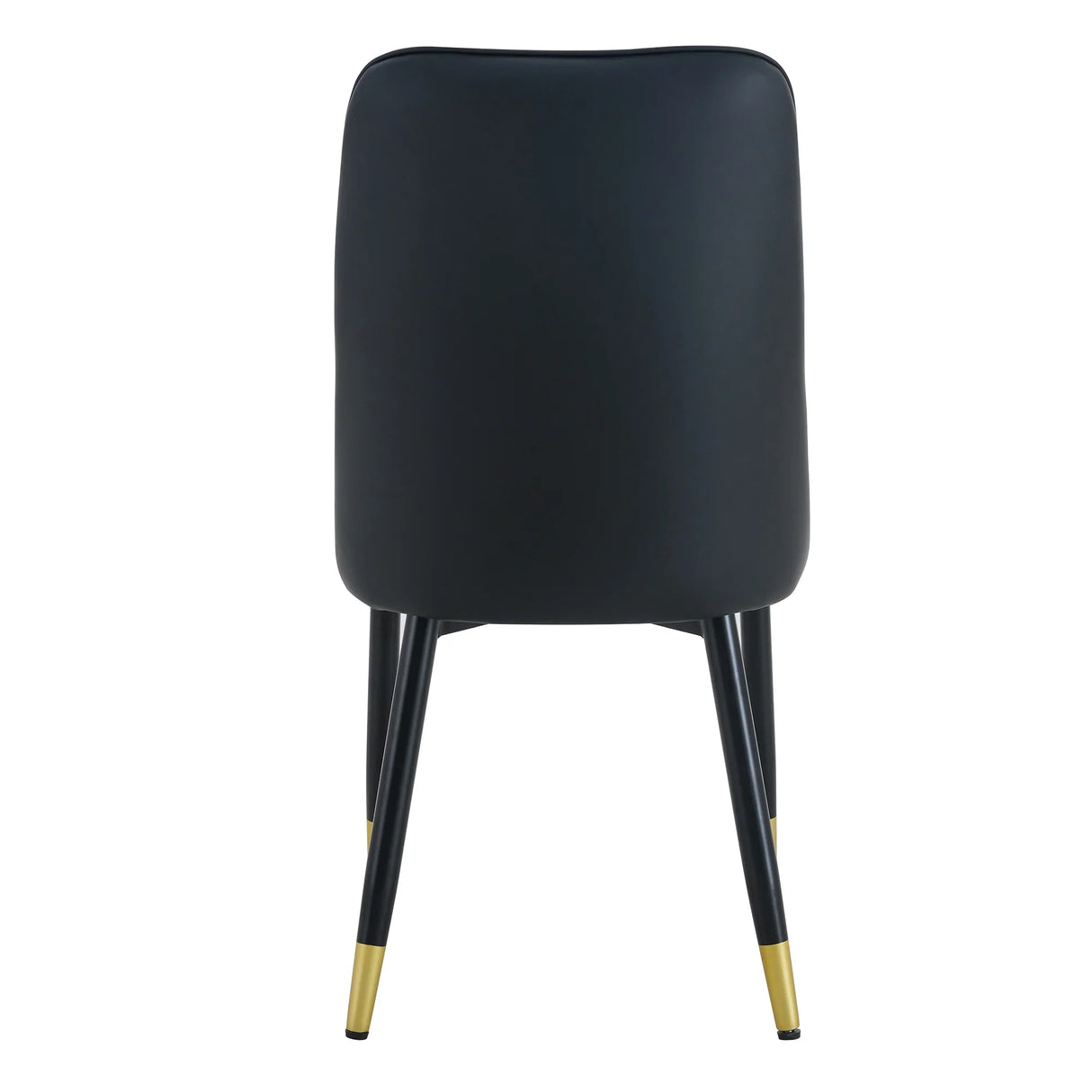 Dining Chairs Modern Two Tone Set of 4 White and Black - Furniture Home Direct