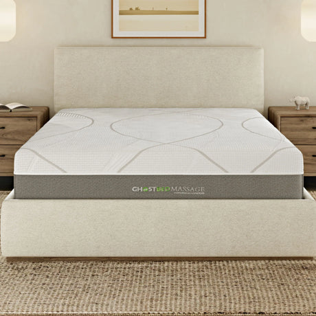 12" Profile Massage Mattress Hybrid - Furniture Home Direct