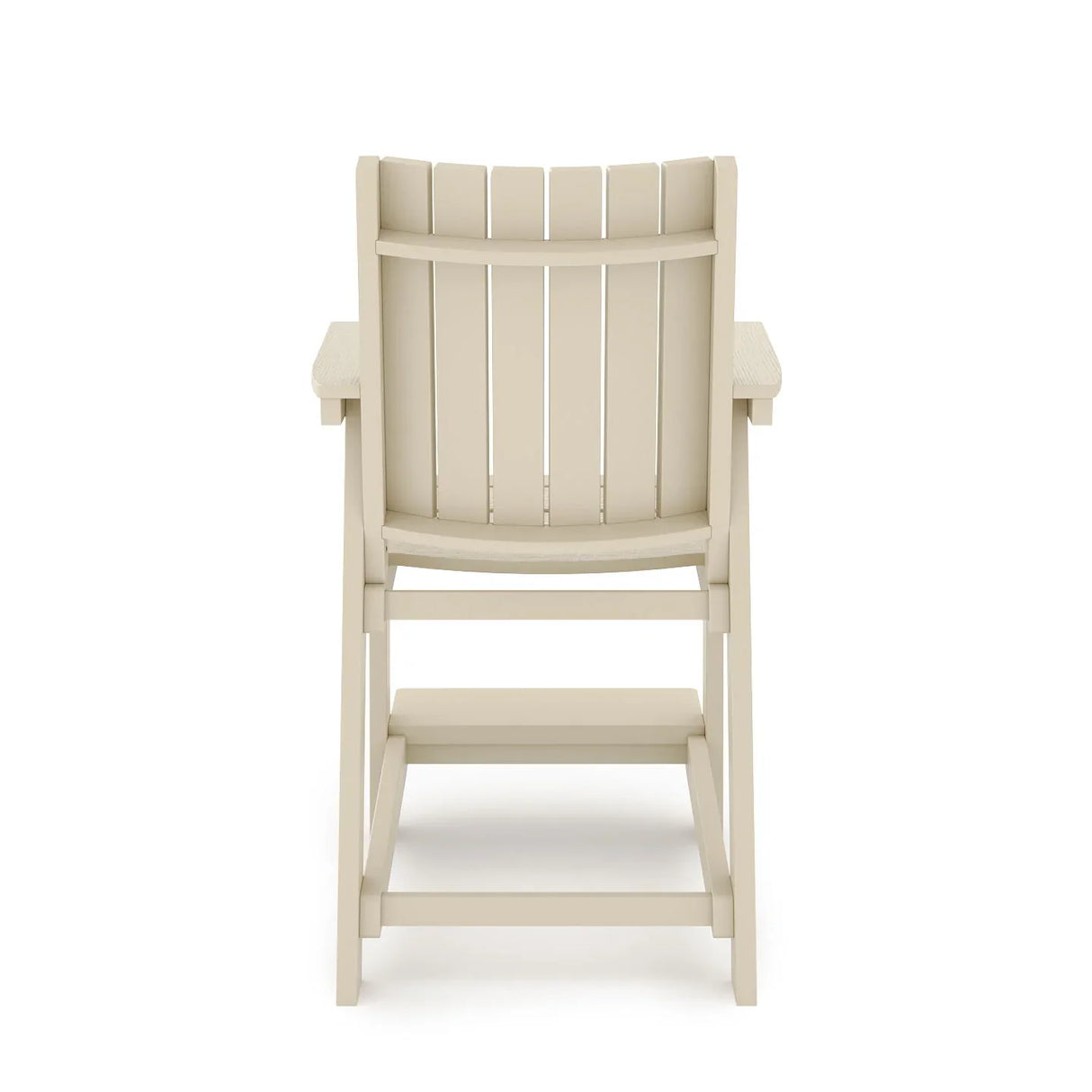 Modern Counter Chair Sleek HDPE Poly Lumber For Dining, Patio, And Garden Comfort - Furniture Home Direct