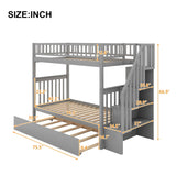 Bunk Bed With Staircase - Furniture Home Direct