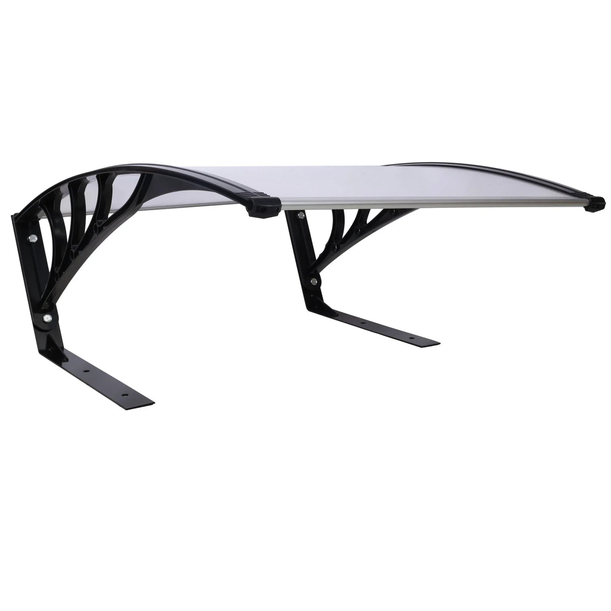 Weather Resistant Polycarbonate Canopy Outdoor Shade Cover For Robotic Lawn Mowers - Black - Furniture Home Direct
