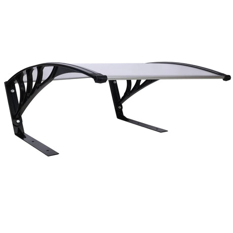 Weather Resistant Polycarbonate Canopy Outdoor Shade Cover For Robotic Lawn Mowers - Black - Furniture Home Direct