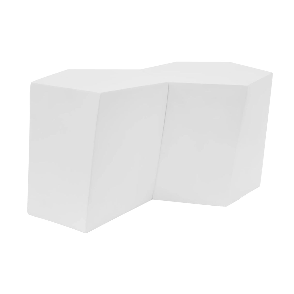 Coffee Tables Set Geometric Modern Minimalist White - Furniture Home Direct