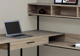 Computer Desk, Home Office, Corner, Storage Drawers, L Shape, Laptop, Contemporary & Modern - Furniture Home Direct