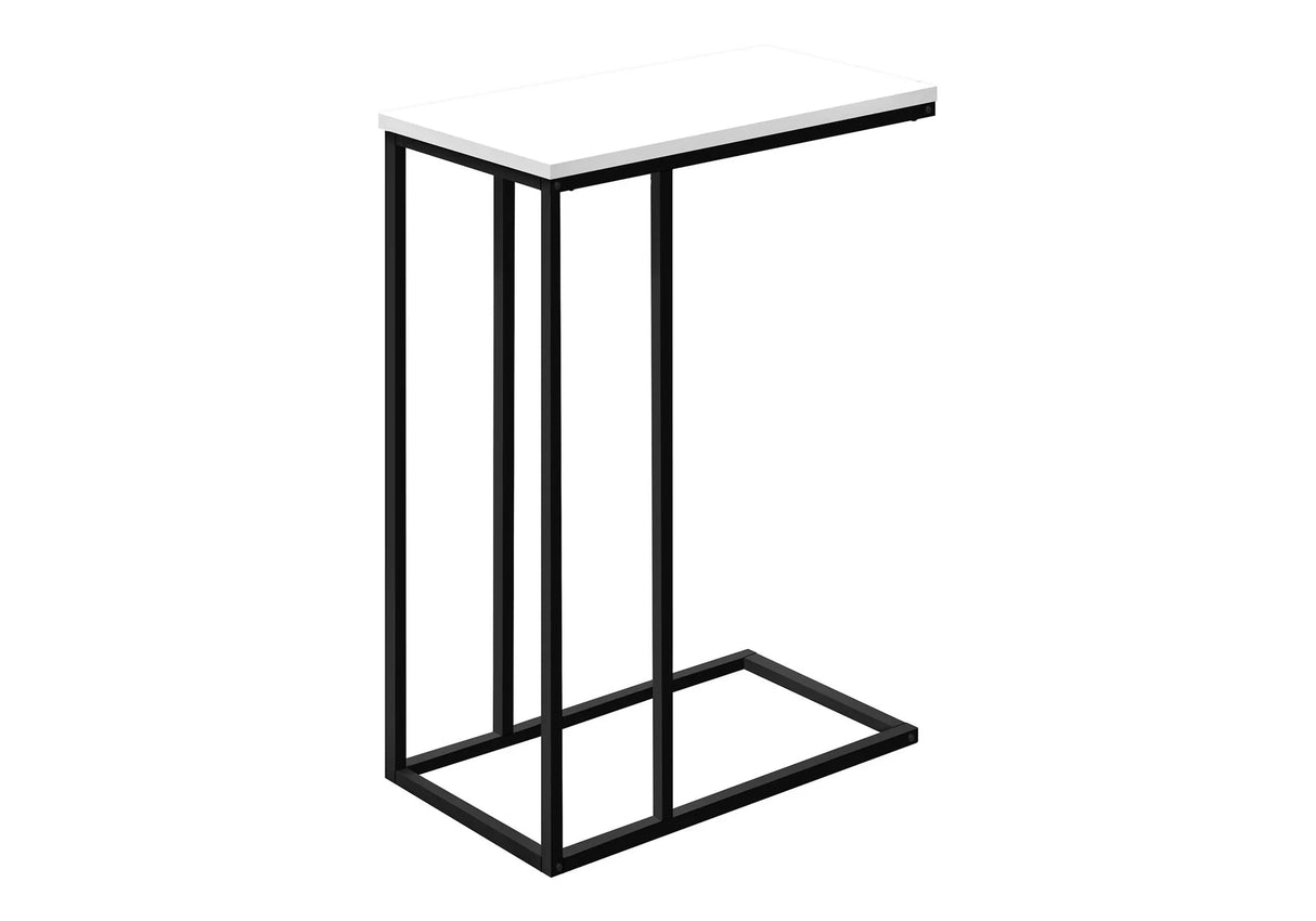 Accent Table, C - Shaped, Space-Saving Functionality - Furniture Home Direct